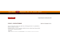 Desktop Screenshot of lezerharc.hu